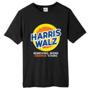 Harris Walz Removing Weird Orange Stains Tall Fusion ChromaSoft Performance T-Shirt