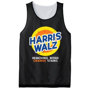 Harris Walz Removing Weird Orange Stains Mesh Reversible Basketball Jersey Tank