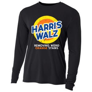 Harris Walz Removing Weird Orange Stains Cooling Performance Long Sleeve Crew