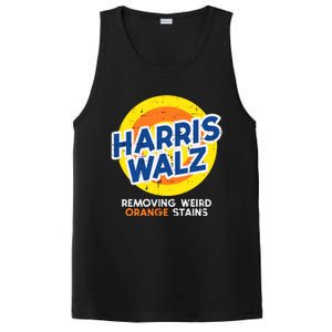 Harris Walz Removing Weird Orange Stains PosiCharge Competitor Tank