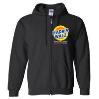 Harris Walz Removing Weird Orange Stains Full Zip Hoodie