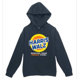 Harris Walz Removing Weird Orange Stains Urban Pullover Hoodie