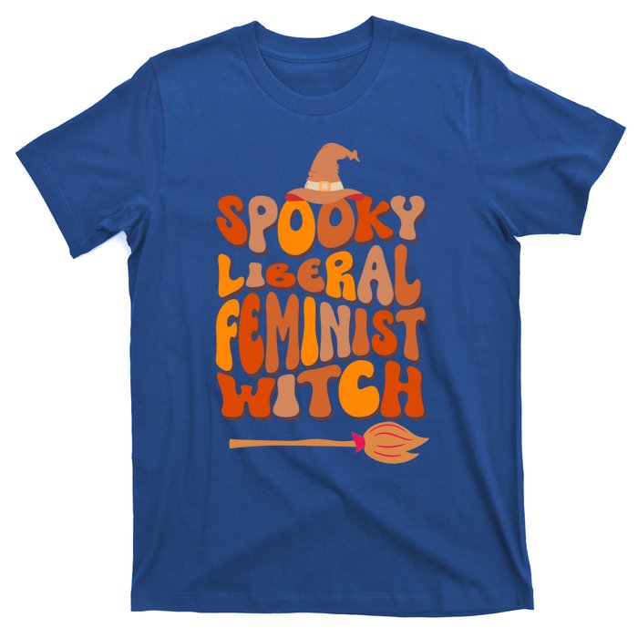 Halloween Witch Spooky Liberal Feminist Cool Gift T-Shirt