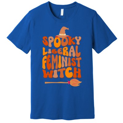 Halloween Witch Spooky Liberal Feminist Cool Gift Premium T-Shirt