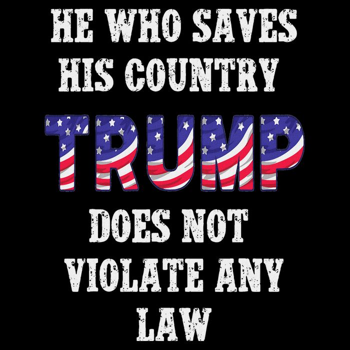 He Who Saves His Country Does Not Violate Any Law 7-Panel Snapback Hat