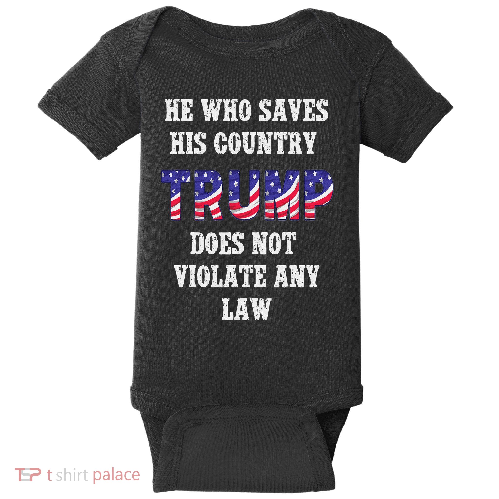 He Who Saves His Country Does Not Violate Any Law Baby Bodysuit