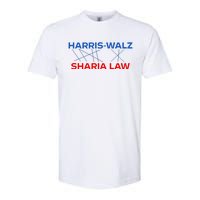 Harris Walz Sharia Law Softstyle CVC T-Shirt