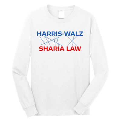 Harris Walz Sharia Law Long Sleeve Shirt