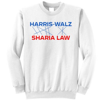 Harris Walz Sharia Law Sweatshirt