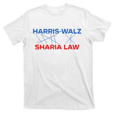 Harris Walz Sharia Law T-Shirt