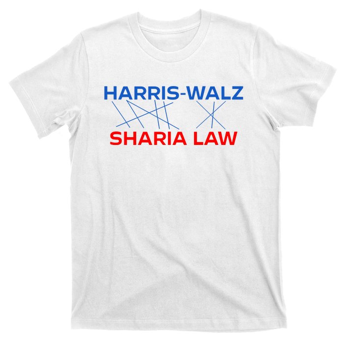 Harris Walz Sharia Law T-Shirt