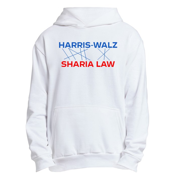 Harris Walz Sharia Law Urban Pullover Hoodie