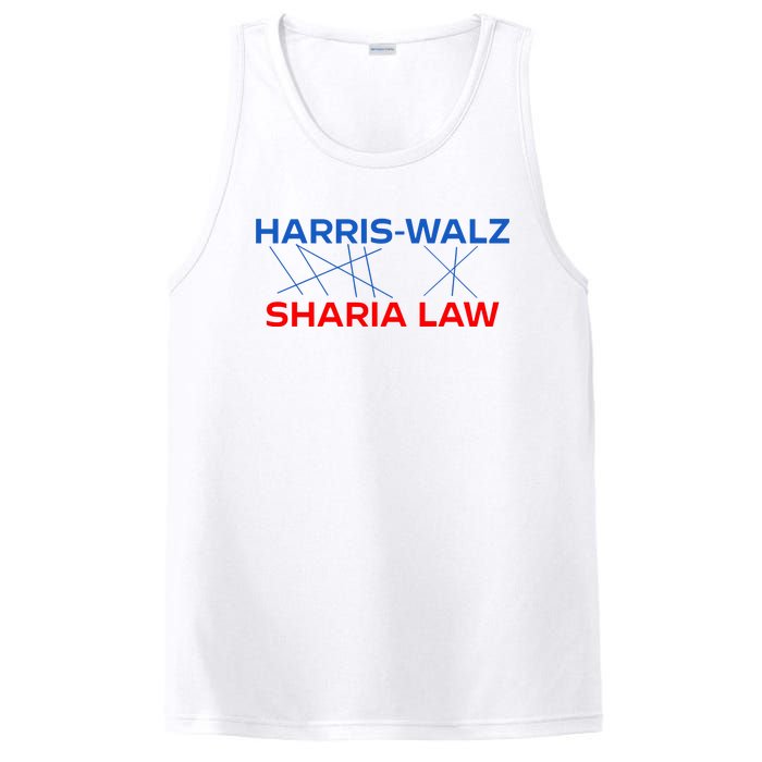 Harris Walz Sharia Law PosiCharge Competitor Tank