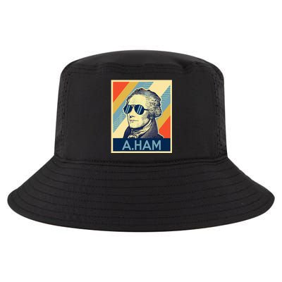 Hamilton Wearing Sunglasses Cool Comfort Performance Bucket Hat