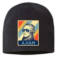 Hamilton Wearing Sunglasses Sustainable Beanie