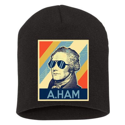 Hamilton Wearing Sunglasses Short Acrylic Beanie