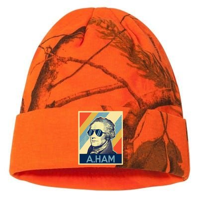 Hamilton Wearing Sunglasses Kati Licensed 12" Camo Beanie