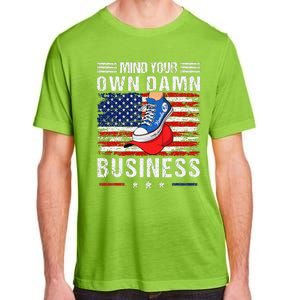 Harris Waltz Stepping On Red Hat Mind Your Own Damn Business Adult ChromaSoft Performance T-Shirt