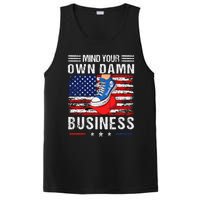 Harris Waltz Stepping On Red Hat Mind Your Own Damn Business PosiCharge Competitor Tank