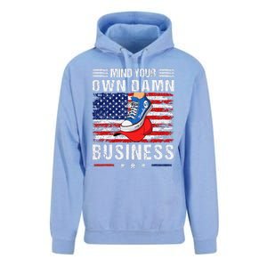 Harris Waltz Stepping On Red Hat Mind Your Own Damn Business Unisex Surf Hoodie