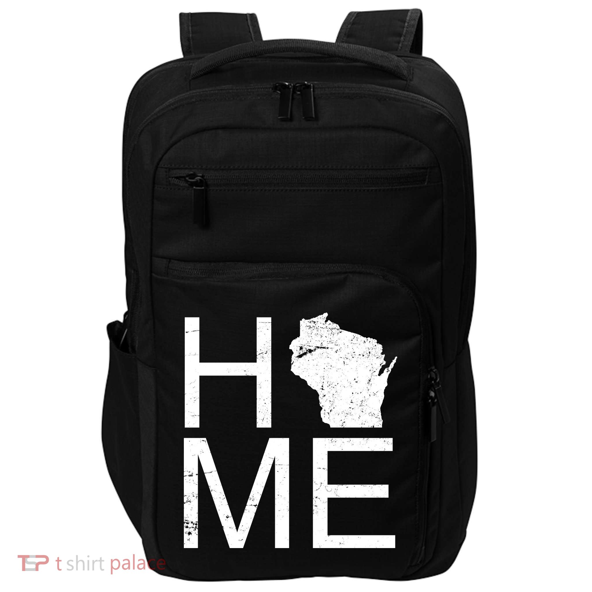 Home Wisconsin State Pride Vintage Impact Tech Backpack