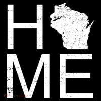 Home Wisconsin State Pride Vintage Baby Bodysuit