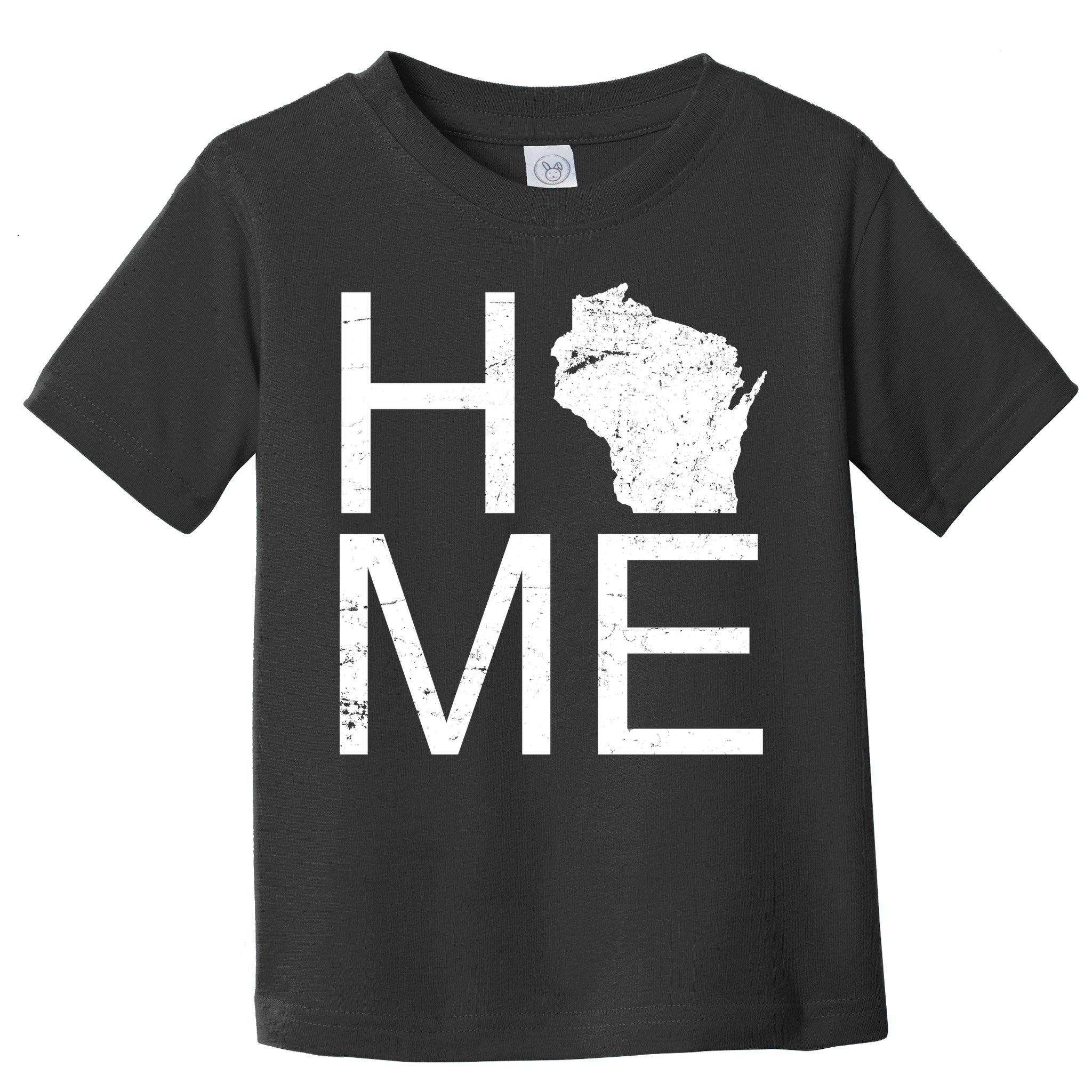 Home Wisconsin State Pride Vintage Toddler T-Shirt