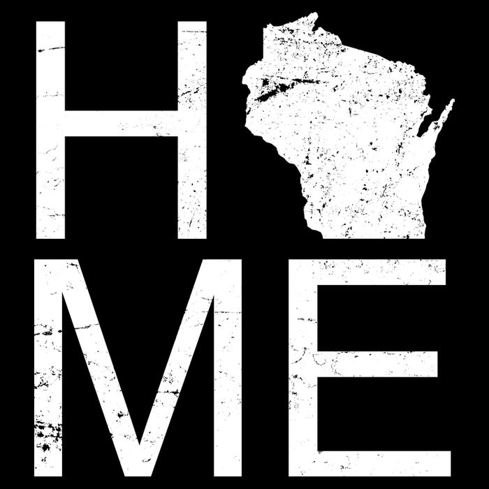 Home Wisconsin State Pride Vintage Toddler T-Shirt