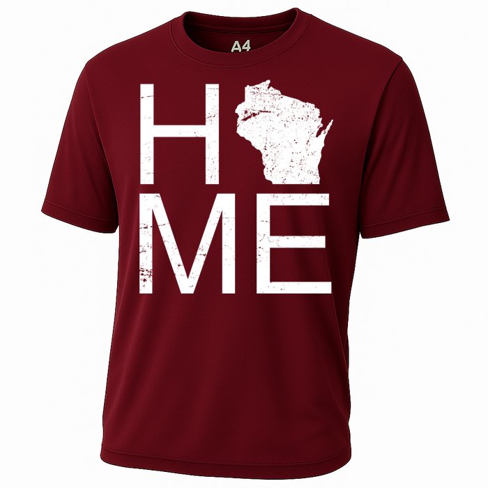 Home Wisconsin State Pride Vintage Cooling Performance Crew T-Shirt