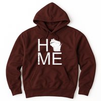 Home Wisconsin State Pride Vintage Hoodie