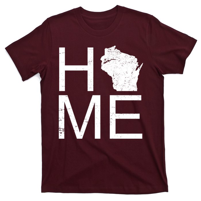 Home Wisconsin State Pride Vintage T-Shirt