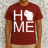 Home Wisconsin State Pride Vintage T-Shirt