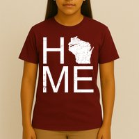 Home Wisconsin State Pride Vintage T-Shirt