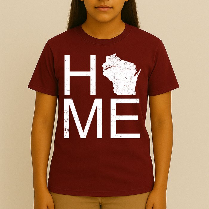 Home Wisconsin State Pride Vintage T-Shirt