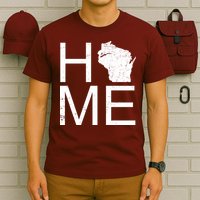 Home Wisconsin State Pride Vintage T-Shirt