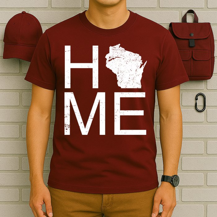Home Wisconsin State Pride Vintage T-Shirt