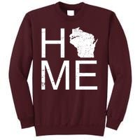 Home Wisconsin State Pride Vintage Tall Sweatshirt