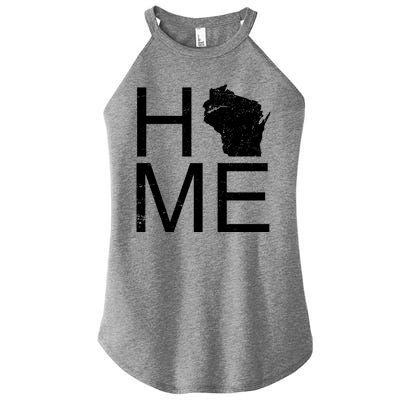 Home Wisconsin State Pride Vintage Women’s Perfect Tri Rocker Tank