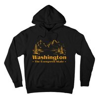 Home W.A.S.H.I.N.G.T.O.N State The Evergreen State Hoodie