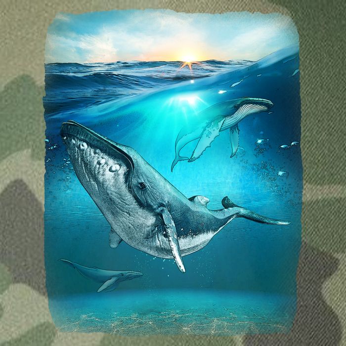 Humpback Whale Sea Ocean Legacy Tie Dye Trucker Hat