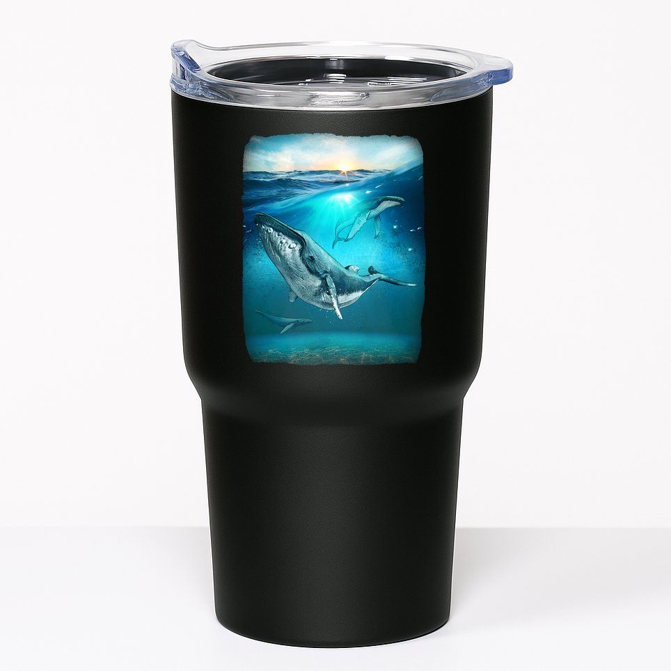 Humpback Whale Sea Ocean Tumbler