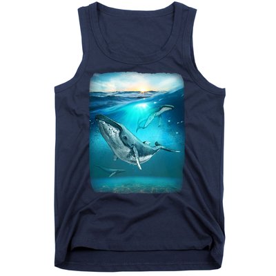 Humpback Whale Sea Ocean Tank Top