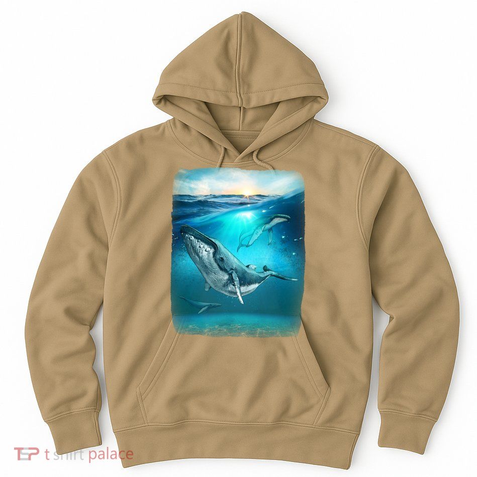 Humpback Whale Sea Ocean Hoodie