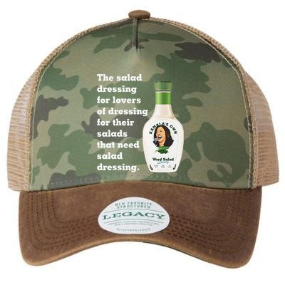 Harris Word Salad KamalaS Own Word Salad Dressing Humor Legacy Tie Dye Trucker Hat
