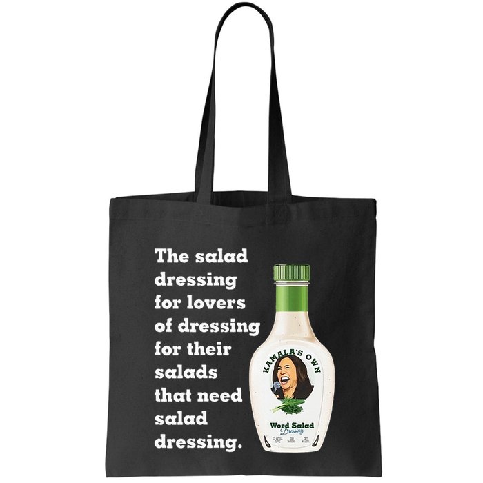 Harris Word Salad KamalaS Own Word Salad Dressing Humor Bag