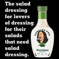 Harris Word Salad KamalaS Own Word Salad Dressing Humor Bag