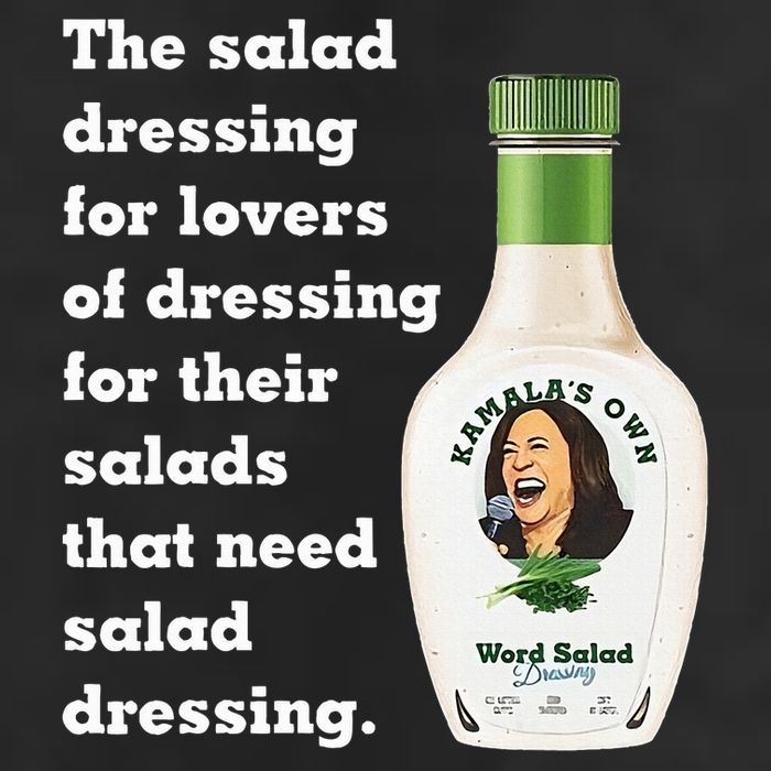 Harris Word Salad KamalaS Own Word Salad Dressing Humor Tumbler