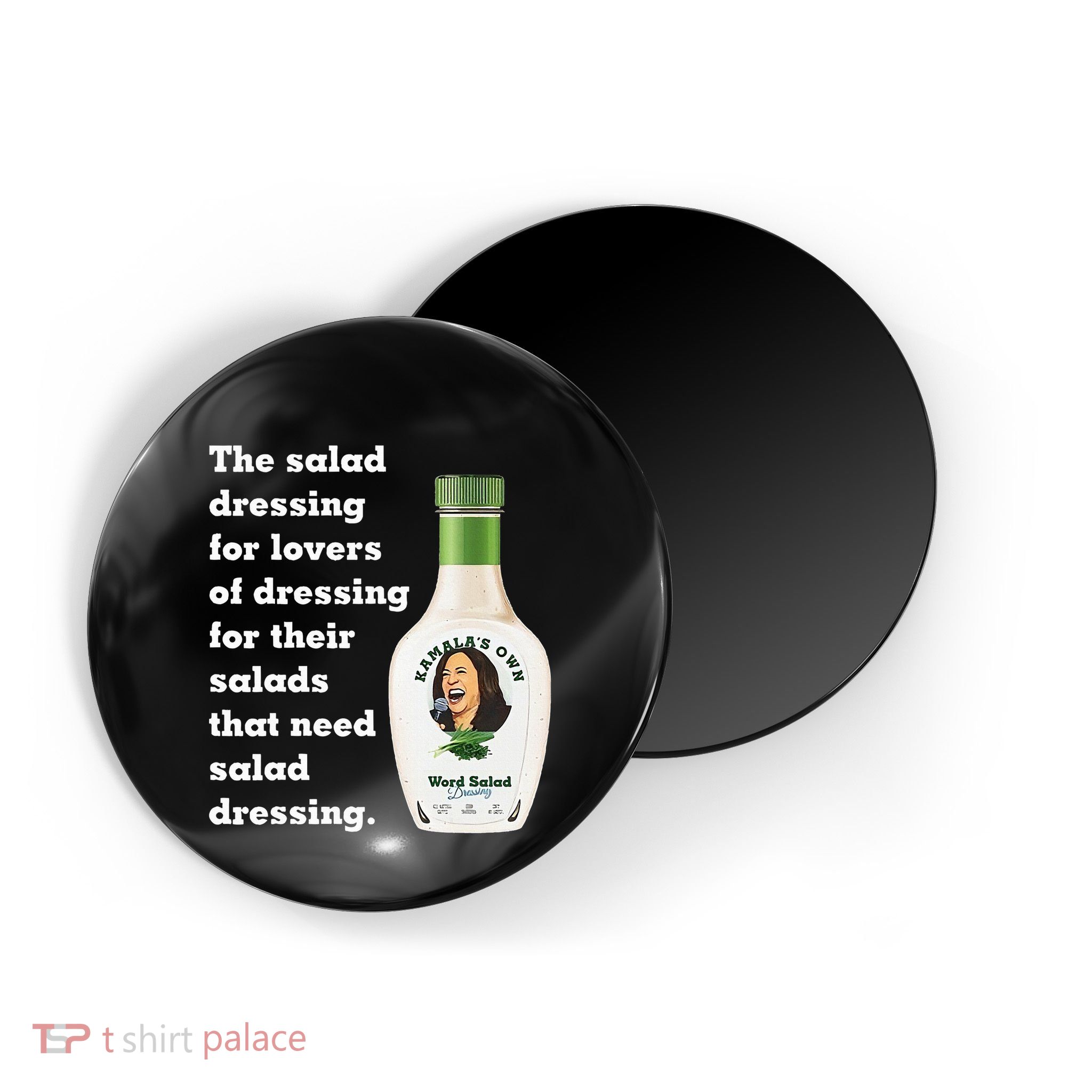 Harris Word Salad KamalaS Own Word Salad Dressing Humor Magnet