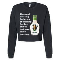 Harris Word Salad KamalaS Own Word Salad Dressing Humor Cropped Pullover Crew