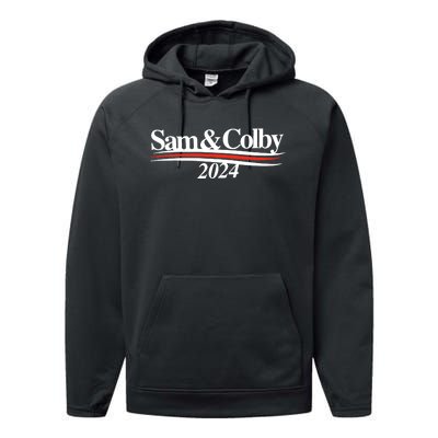 Hell Week Sam And Colby 2024 Performance Fleece Hoodie